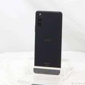 〔中古〕SONY(ソニー) Xperia 10 III 128GB ブラック SO-52B docomoロック解除SIMフリー〔377-ud〕