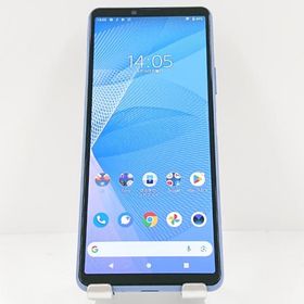 Xperia 10 III SOG04 au ブルー 送料無料 即決 本体 c12972