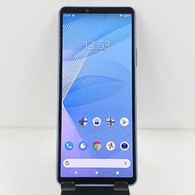 Xperia 10 III SOG04 au ブルー 送料無料 即決 本体 c12149