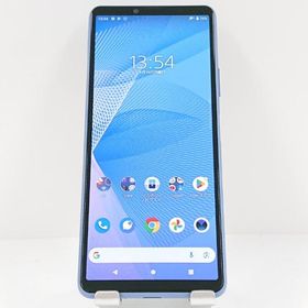 Xperia 10 III SOG04 au ブルー 送料無料 即決 本体 c12974