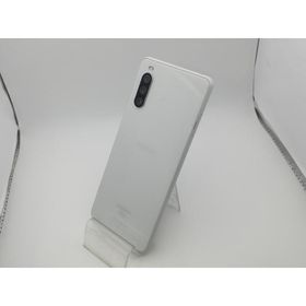 【中古】SONY docomo 【SIMロック解除済み】 Xperia 10 III ホワイト 6GB 128GB SO-52B【新橋烏森通り】保証期間１ヶ月【ランクC】