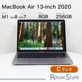 MacBook Air 13インチ 2020 M1 スペースグレイ 8GB 256GB JISキーボード Cランク