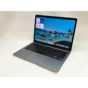 【中古】Apple MacBook Air 13インチ M1(CPU:8C/GPU:7C) 8GB/256GB スペースグレイ MGN63J/A (M1・2020)【川崎】保証期間１ヶ月【ランクC】