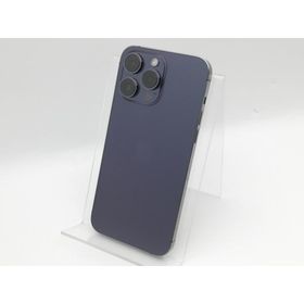 【中古】【赤ロム保証あり】Apple au 【SIMフリー】 iPhone 14 Pro Max 1TB ディープパープル MQ9N3J/A【中野】保証期間１ヶ月【ランクB】