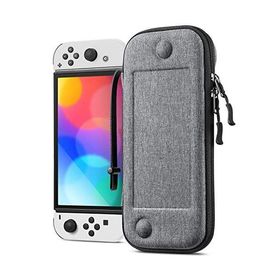 Fintie スリムキャリーケース 任天堂スイッチ OLEDモデル 2021/Switch 2017用 - スリムフィット 耐衝撃 トラベルストレージ