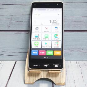 Y!mobile 京セラ かんたんスマホ 705KC シルバー 本体 白ロム SIMロック解除済み SIMフリー B622349