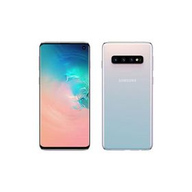 (再生新品) Samsung Galaxy S10 スマートフォン 128GB ホワイト(Prism White) 海外SIMフリー版 SM-G973U1 | 国際送料無料