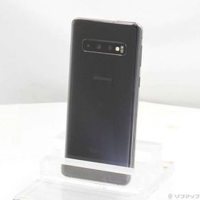〔中古〕SAMSUNG(サムスン) GALAXY S10 128GB プリズムブラック SC-03L docomo〔295-ud〕