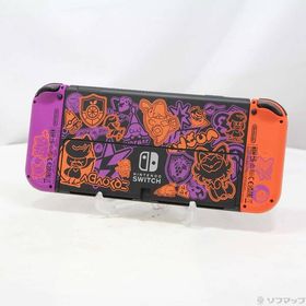 【中古】Nintendo(任天堂) Nintendo Switch 有機ELモデル スカーレット・バイオレットエディション 【198-ud】