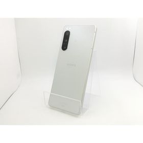 【中古】SONY au 【SIMフリー】 Xperia 5 IV 8GB 128GB SOG09 エクリュホワイト【神保町】保証期間１ヶ月【ランクB】