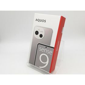 【未使用】SHARP 国内版 【SIMフリー】 AQUOS sense9 ホワイト 6GB 128GB SH-M29【鹿児島中町】保証期間３ヶ月