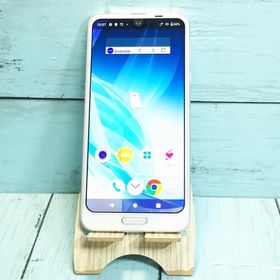 docomo AQUOS R2 SH-03K Platinum White 本体 白ロム SIMロック解除済み SIMフリー 417630