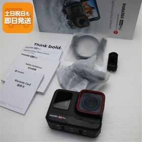 新品同様 Insta360 Ace Pro ブラック アクションカメラ Insta360 即日発送 あすつく 土日祝発送OK