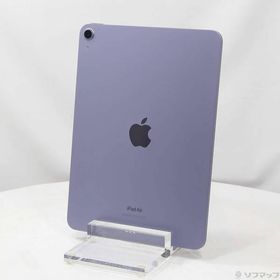 〔中古〕Apple(アップル) iPad Air 第5世代 64GB パープル MME23J／A Wi-Fi〔344-ud〕