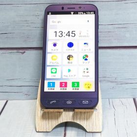 Softbank SHARP シンプルスマホ4 704SH ネイビー 本体 白ロム C196235