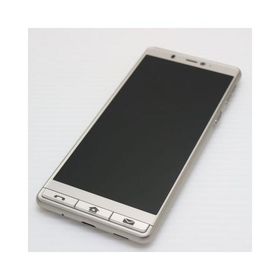 新品同様 シンプルスマホ5 シャンパンゴールド スマホ 白ロム 中古 あすつく 土日祝発送OK