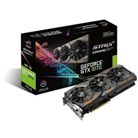 【中古】 ASUSTek R.O.G. STRIXシリーズ NVIDIA GeForce GTX1070搭載ビデオカード ベースクロック1506MHz STRIX-GTX1070-8G-GAMING