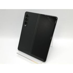 【中古】SAMSUNG au 【SIMフリー】 Galaxy Z Fold3 5G ファントムグリーン 12GB 256GB SCG11【京都】保証期間１ヶ月【ランクB】
