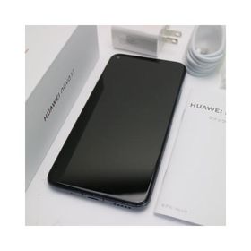 美品 SIMフリー HUAWEI nova 5T ブラック スマホ 本体 白ロム 中古 あすつく 土日祝発送OK