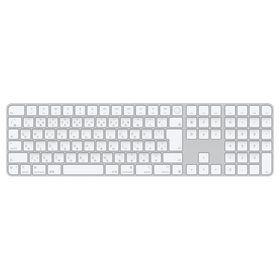Apple シリコン搭載Macモデル用 Touch ID搭載 Magic Keyboard（USB-C）（テンキー付き）- 日本語（JIS）- ホワイトキー MXK73J/A アップル純正 日本国内正規品
