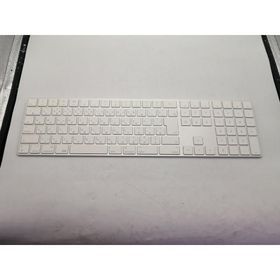 【中古】Apple Magic Keyboard（2017/テンキー付き/A1843） - 日本語（JIS） シルバー MQ052J/A【大須アメ横】保証期間１週間