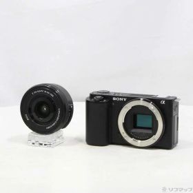 【中古】SONY(ソニー) VLOGCAM ZV-E10L パワーズームレンズキット ブラック 【352-ud】