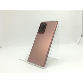 【中古】SAMSUNG au 【SIMロック解除済み】 Galaxy Note20 Ultra 5G ミスティック ブロンズ 12GB 256GB SCG06【宇田川】保証期間１ヶ月【ランクC】