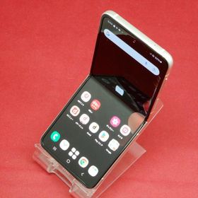 SAMSUNG Galaxy Z Flip3 5G SC-54B docomo SIMロック解除済 クリーム