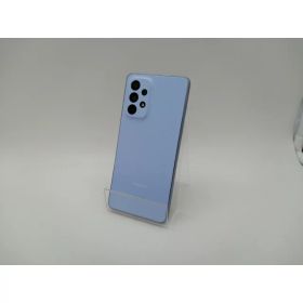 【中古】SAMSUNG au 【SIMフリー】 Galaxy A53 5G オーサムブルー 6GB 128GB SCG15【高崎モントレー】保証期間1週間【ランクC】