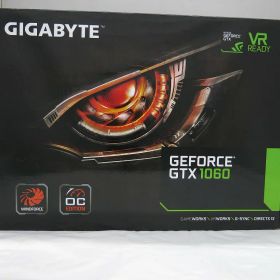 【12/19(金)20時〜全品ポイント10倍！要エントリー！】ギガバイト GIGABYTE GeForce GTX 1060 WINDFORCE OC 3GB GDDR5 グラフィックスカード GV-N1060WF20C-3GD 【中古】