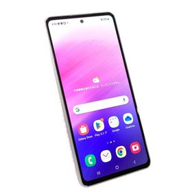 中古 SAMSUNG Galaxy A53 5G 128GB オーサムホワイト SC-53C SIMフリー ネットワーク利用制限▲判定
