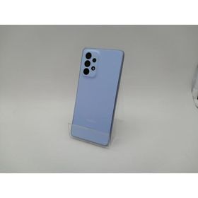 【中古】SAMSUNG au 【SIMフリー】 Galaxy A53 5G オーサムブルー 6GB 128GB SCG15【高崎モントレー】保証期間１週間【ランクC】