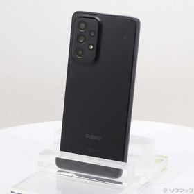 〔中古〕GALAXY(ギャラクシー) Galaxy A53 5G 128GB オーサムブラック SCG15 au SIMフリー〔262-ud〕