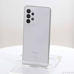 〔中古〕GALAXY(ギャラクシー) Galaxy A53 5G 128GB オーサムホワイト SCG15 au SIMフリー〔348-ud〕