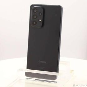〔中古〕GALAXY(ギャラクシー) Galaxy A53 5G 128GB オーサムブラック SCG15 au SIMフリー〔258-ud〕