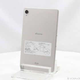 〔中古〕Lenovo(レノボジャパン) dtab compact 64GB ゴールド d-42A docomo〔377-ud〕