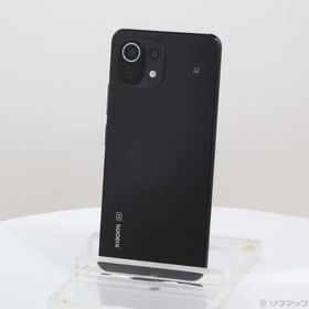 〔中古〕Xiaomi(シャオミ) Mi 11 Lite 5G 128GB トリュフブラック Mi11Lite5G SIMフリー〔269-ud〕