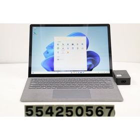 ノートパソコン Microsoft Surface Laptop 3 256GB Core i5 1035G7 1.2GHz/8GB/256GB/13.5W/(2256x1504) タッチパネル/Win11 画面気泡あり