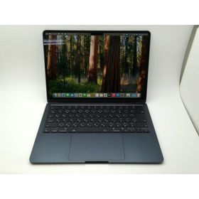 【中古】Apple MacBook Air 13インチ M2(CPU:8C/GPU:8C) 8GB/256GB ミッドナイト MLY33J/A (M2,2022)【新橋】保証期間１ヶ月【ランクB】