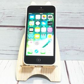 au iPhone5c 16GB ホワイト 本体 白ロム B460510