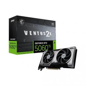 MSI GeForce RTX 5060 Ti 16G VENTUS 2X OC PLUS NVIDIA GeForce RTX 5060 Ti グラフィックスカード 16GB GDDR7 メモリ搭載モデル