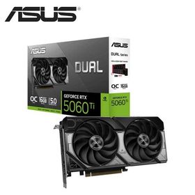 ASUS｜エイスース ASUS Dual GeForce RTX 5060 Ti 16GB GDDR7 OC Edition / NVIDIA PCI Express 5.0 グラフィックスボード DUAL-RTX5060TI-O16G 返品種別B