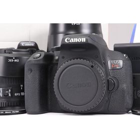 [美品｜シャッター数 2900回] Canon EOS Kiss X9i ダブルズームキット [プロテクター・互換フード 付属｜バッテリー劣化なし]