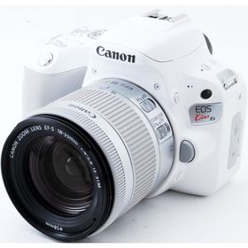 キヤノン デジタル一眼 CANON EOS Kiss X9 レンズキット ホワイト 中古 Wi-Fi搭載 新品SDカード付き スマホに送れる 届いてすぐに使える 付属品充実 長期保証