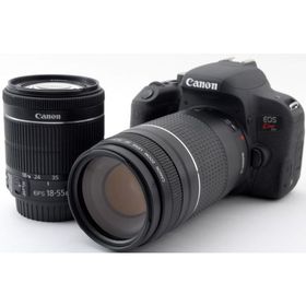 キヤノン デジタル一眼 CANON EOS Kiss X9i ダブルズームキット 中古 Wi-Fi ＆ Bluetooth搭載 新品SDカード付き 届いてすぐに使える スマホに送れる