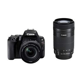 【アウトレット品】Canon デジタル一眼レフカメラ「EOS Kiss X9」ダブルズームキット (ブラック) EOSKISSX9BK-WKIT