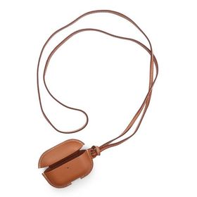 （新品・未使用品）エルメス HERMES イヤホン AirPods Pro 2用ケース ヴォースイフト レザー ゴールド ブラウン B刻印 箱付