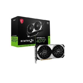 MSI GeForce RTX 4070 Ti VENTUS 2X E 12G OC 2ファン コンパクトサイズ グラフィックスカード VD8660_並行輸入