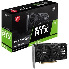 MSI GeForce RTX 3050 VENTUS 2X E 6G OC グラフィックスカード VD8926