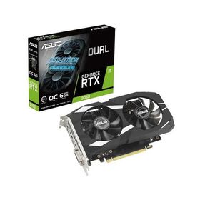 グラフィックボード NVIDIA GeForce RTX 3050 PCI Express Gen4 接続 ASUS DUAL-RTX3050-O6G